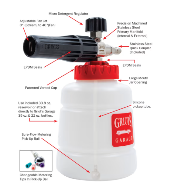 Griot's Garage THE BOSS™ Foam Cannon