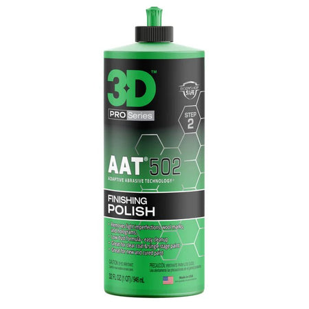 3D AAT 502 Finishing Polish - Double Diamond Detailing Supplies - 3D