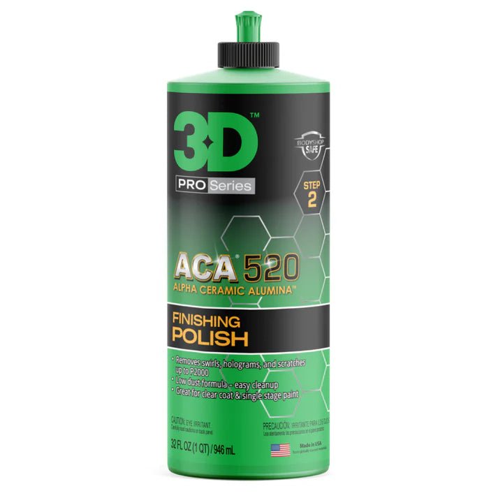 3D ACA 520 Finishing Polish - Double Diamond Detailing Supplies - 3D