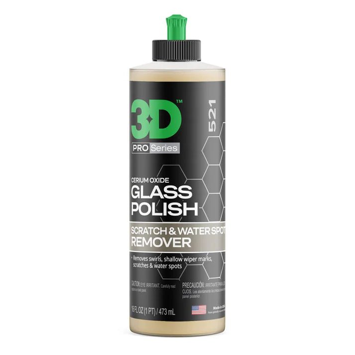 3D Glass Polish 16oz - Double Diamond Detailing Supplies - 3D
