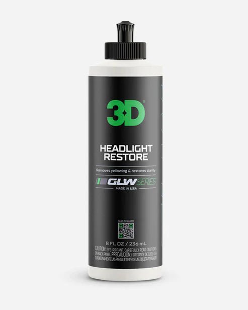 3D GLW Series Headlight Restore - Double Diamond Detailing Supplies - 3D