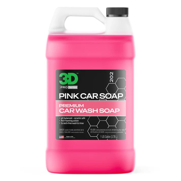 3D Pink Car Soap - Double Diamond Detailing Supplies - 3D
