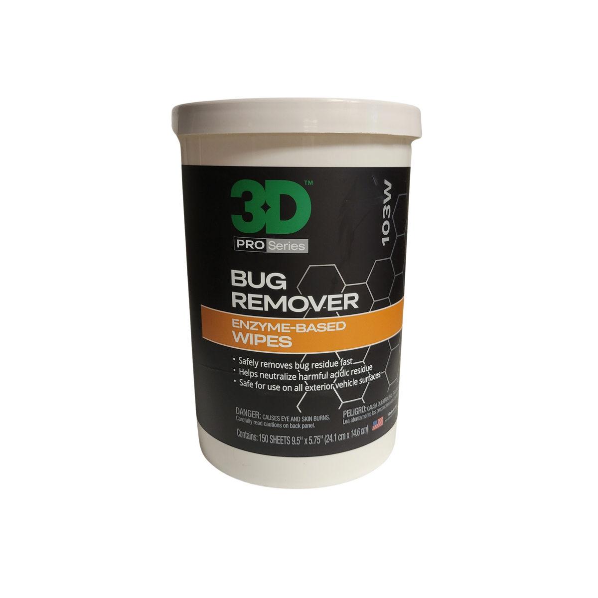 3D Bug Remover Enzyme Wipes