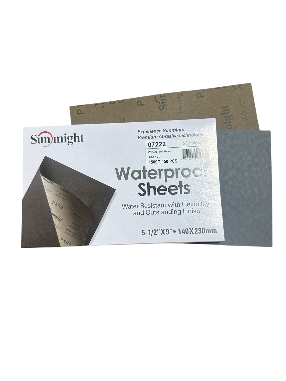 Sunmight Waterproof Sanding Sheets