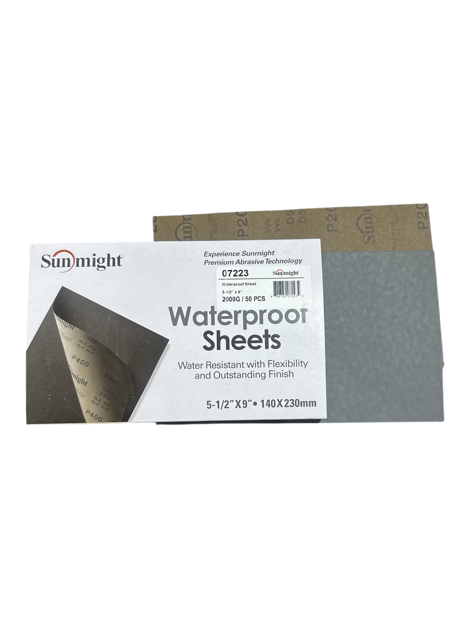 Sunmight Waterproof Sanding Sheets