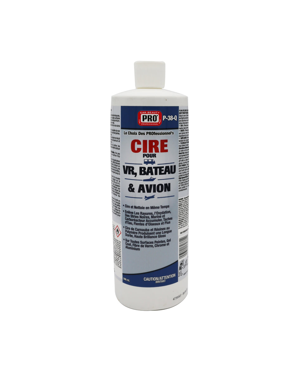 Pro P-38-Q RV, BOAT & AIRCRAFT WAX