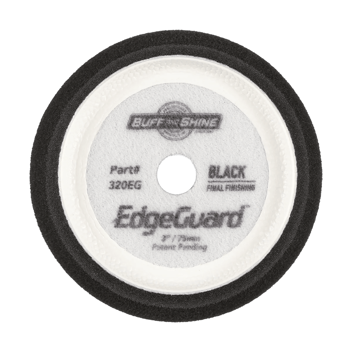 Buff and Shine Black EdgeGuard Foam Pad - Final Finishing - Double Diamond Detailing Supplies - Buff and Shine