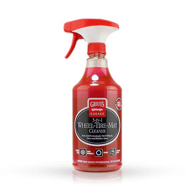Griot's 3-in-1 Wheel-Tire-Mat Cleaner - Double Diamond Detailing Supplies - Griot's Garage