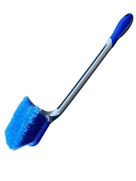 Hi-Tech Long Handle Wheel Detailing Brush - Double Diamond Detailing Supplies - Hi-Tech