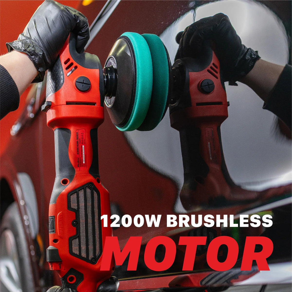 Maxshine MB1200 Pro Rotary Brushless Buffer - Double Diamond Detailing Supplies - Maxshine