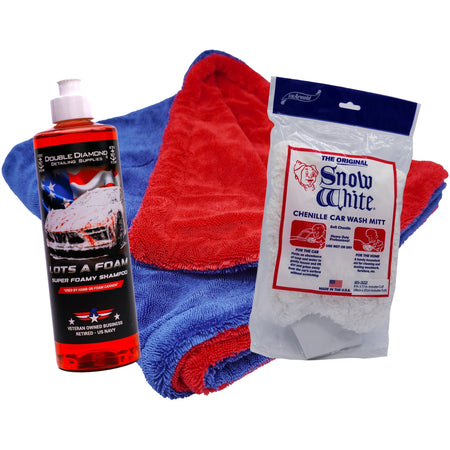 Patriot Premium Drying Towel - Double Diamond Detailing Supplies - Double Diamond Detailing Supplies