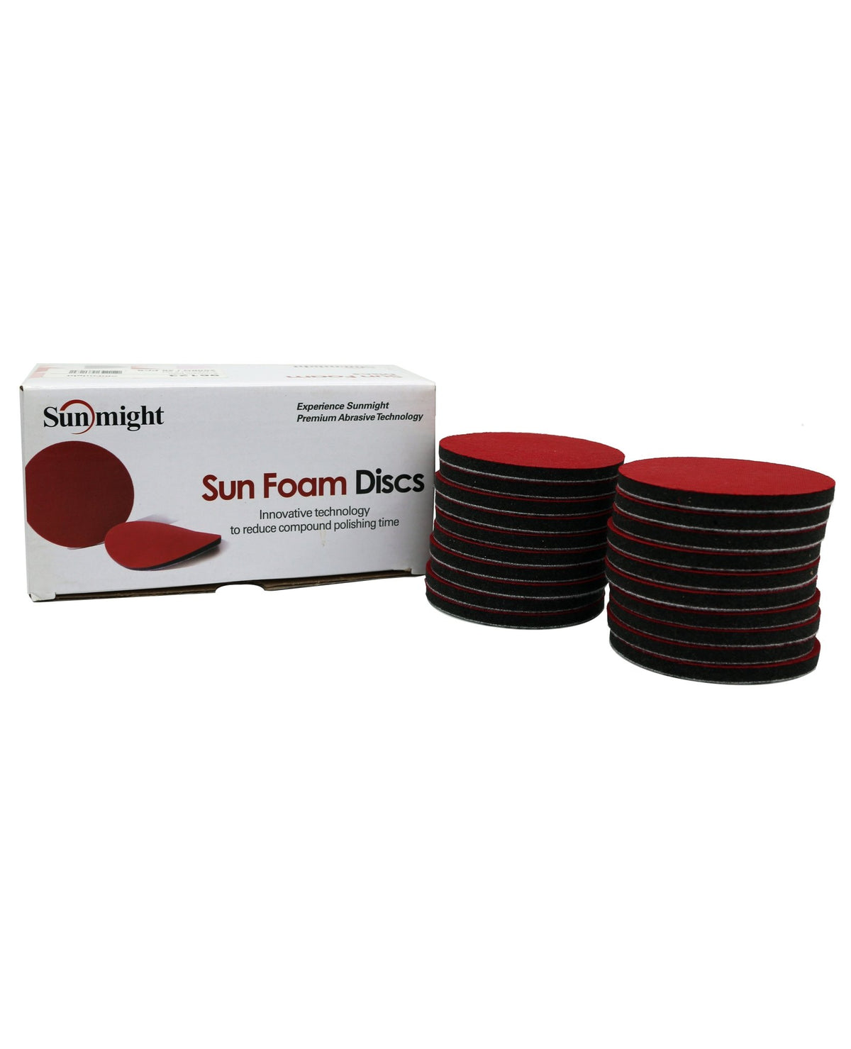 Sunmight 3 Inch Sun Foam Discs - Double Diamond Detailing Supplies - Sunmight