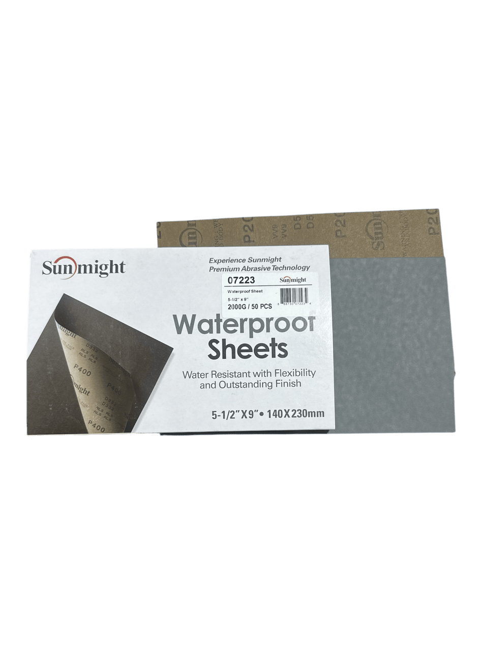 Sunmight Waterproof Sanding Sheets - Double Diamond Detailing Supplies - Sunmight